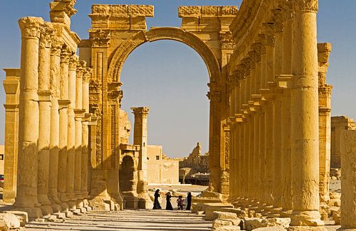Säulenallee in Palmyra