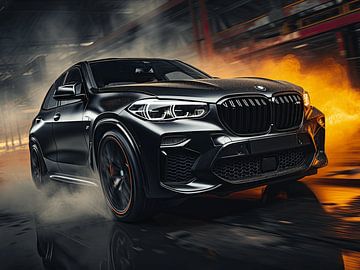 BMW X5M Competition by Tim Kunst en Fotografie