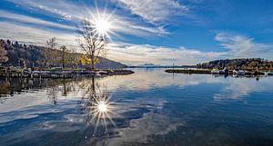 Double soleil sur le lac Wallersee