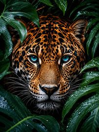 Jaguar im tropischen Schatten von Dodik Hariyono