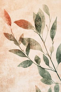 Botanische print met bladeren van Imperial Art House