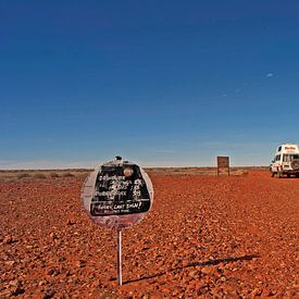 Laatste teken - Outback vooruit van WeltReisender Magazin