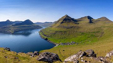 Landschap van de Faeröer eilanden 1 van Adelheid Smitt