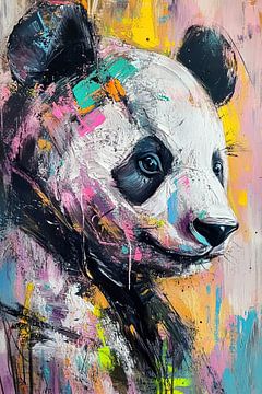 Modern Panda van De Mooiste Kunst