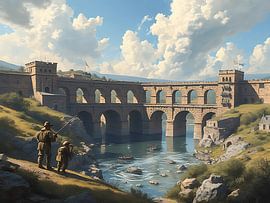 Verdediging van Aquaduct van Stilbeeld Studio