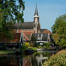 Paysage du village de De Rijp par Keesnan Dogger Fotografie Aperçu