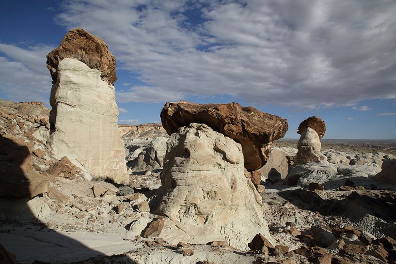 Hoodoo Forest (Rimrocks North) Grand Staircase-Escalante National Monument in southern Utah, USA by Frank Fichtmüller