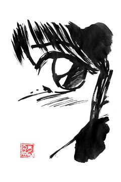 manga-oog van Péchane Sumie