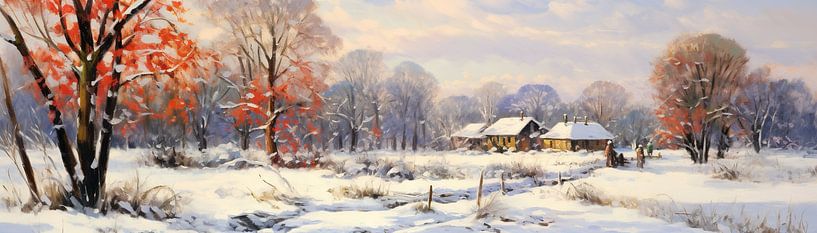 Winter Art 57927 by Eye catching paintings