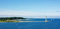 Kiel Fjord - Friedrichsort Lighthouse and Falckenstein Beach