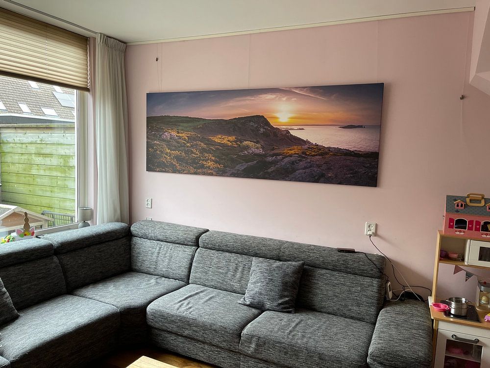 Panorama Howth au coucher du soleil par Ronne Vinkx