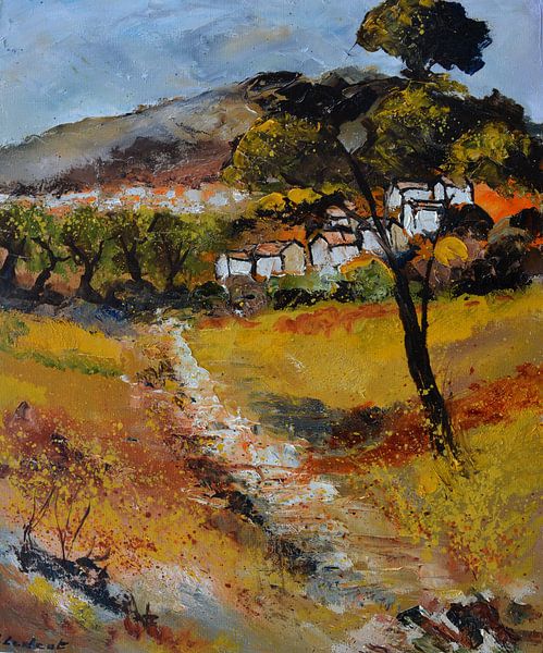 Petit village provençal par pol ledent