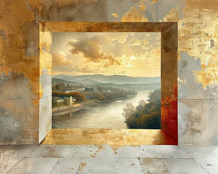 Felder | Impressionismus von ARTEO Gemälde
