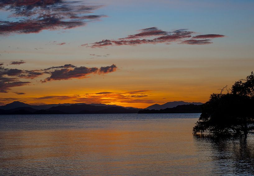 Sunset Lake by Karin vd Waal