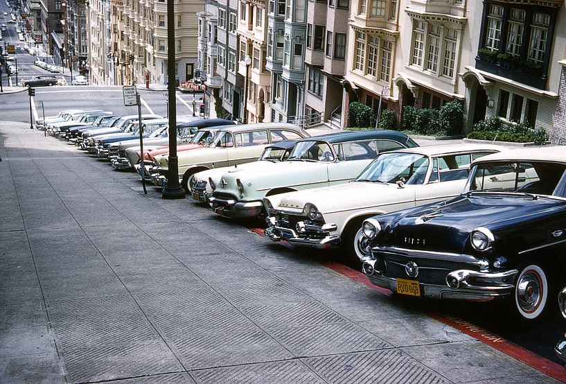 Vintage foto San Francisco von Jaap Ros