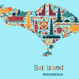 Bali in shape and colour by Stef van Campen