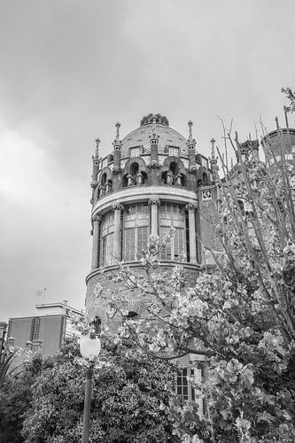 Toren rust zwart wit