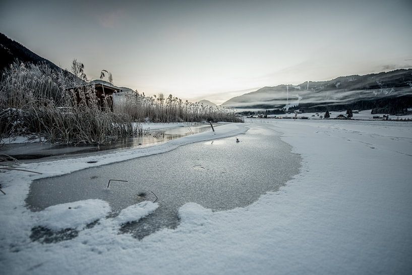 Weissensee in de vroege ochtend par Marco Bakker