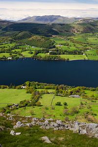 Landschap Lake District, Ullswater van Frank Peters