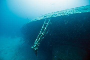 Wreck in the Caribbean sea around Bonaire. by Vanessa D.