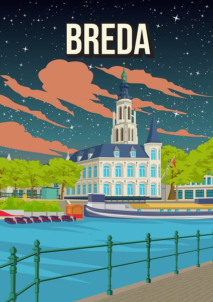 Breda: An enchanting look at the City at Night by Jorn van Hezik