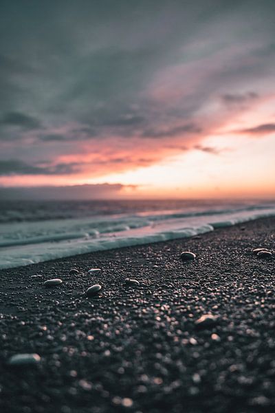 Coucher de soleil en Islande par Colin van Wijk