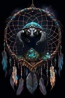 Dreamcatcher Schildpad - Indisch Krachtdier