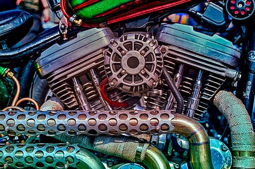 Harley Davidson blok