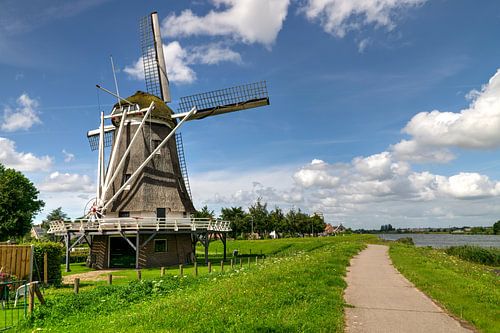 D'Olde Zwarver Kampen op een zomerdag