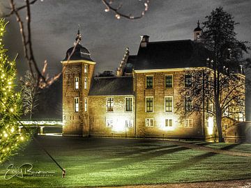 Ruurlo Castle by Night by Eddy Boerman
