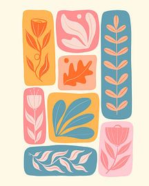 Abstract Flowers by Melissa Donne