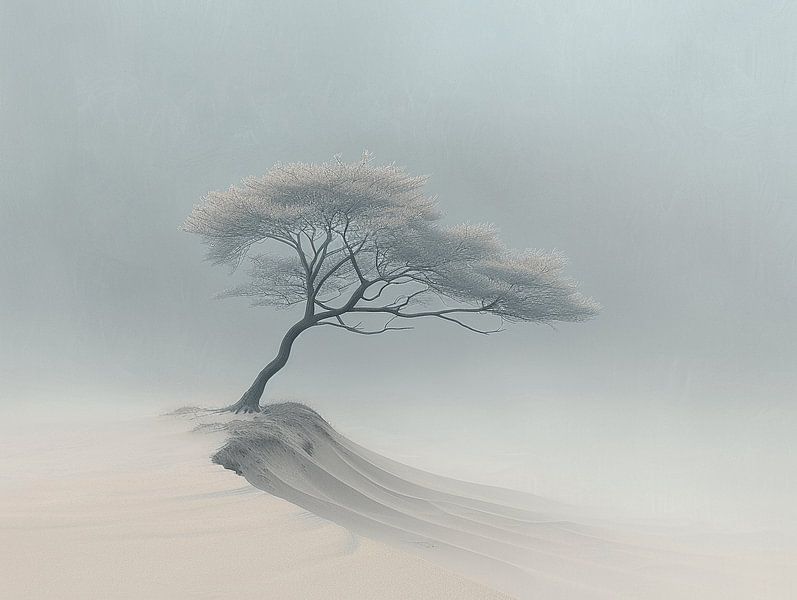 Solitude on the Dunes by Karina Brouwer