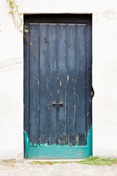 Blaue Tür von Mister Moret