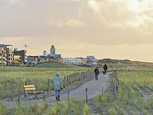 wandelpaden duinen  by Dirk van Egmond