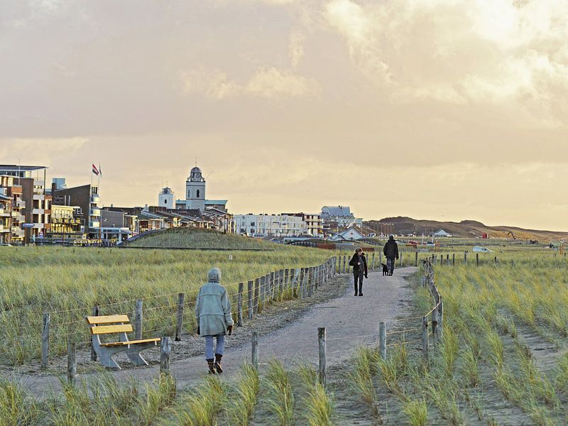 wandelpaden duinen  par Dirk van Egmond