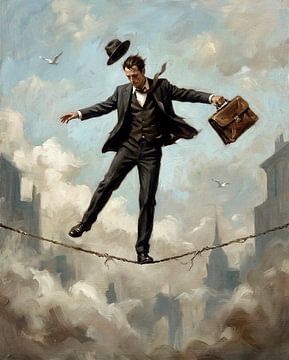 De evenwichtsoefening van het leven van Jan Keteleer