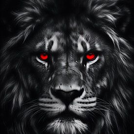 Majestätischer Löwenkopf von Dodik Hariyono