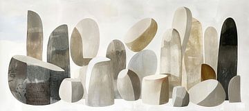 Modern Abstrakt | Modern von Blickfänger Gemälde