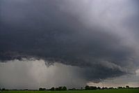 Rolwolk en neerslag