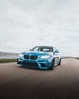 BMW M2 driving