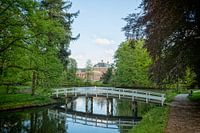 Slot Zeist met de Nederlandse vlag in top