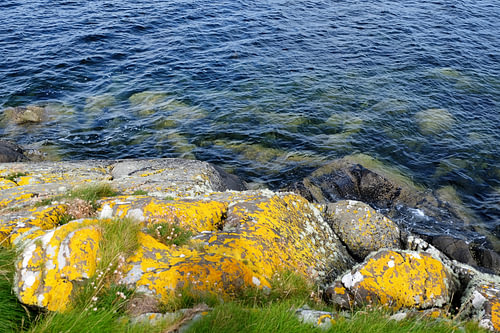 Schotland, de zee bij Isle of Bute