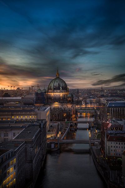 Berlin Cathedral Sunset by Iman Azizi