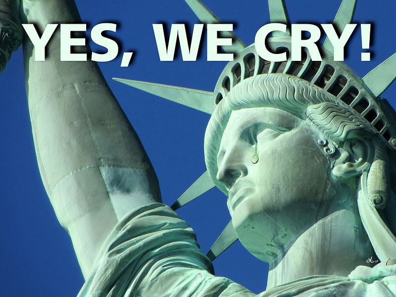 Vrijheidsbeeld: Ja, we huilen! van Dirk H. Wendt