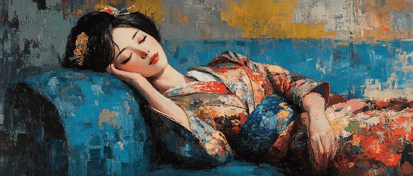 Träumende Geisha von Brigitta Meijer