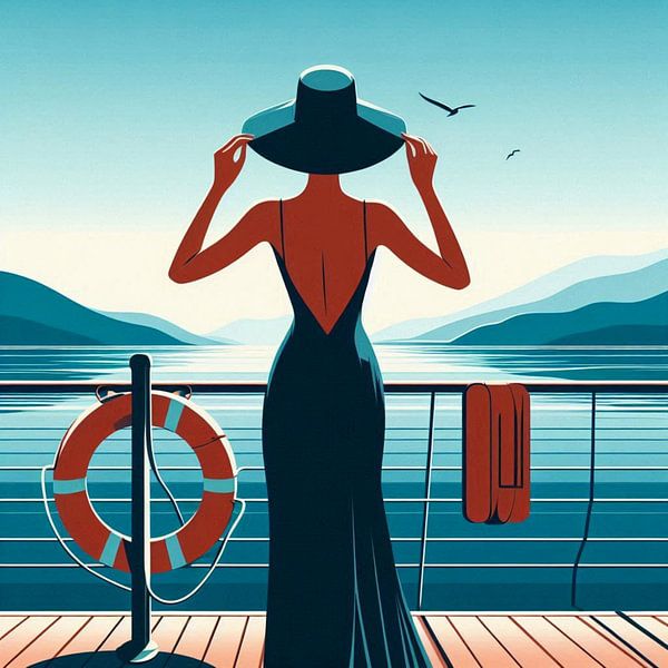 looking across the water by Bernhard Karssies