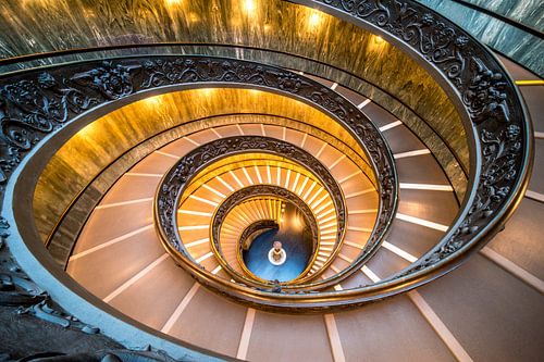 Spiral stairs, Vatican Museum