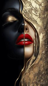 gold - schwarz - rot