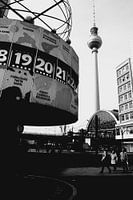 Berliner Fernsehturm mit Weltzeituhr