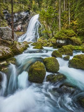 Golling waterfall by Rainer Mirau